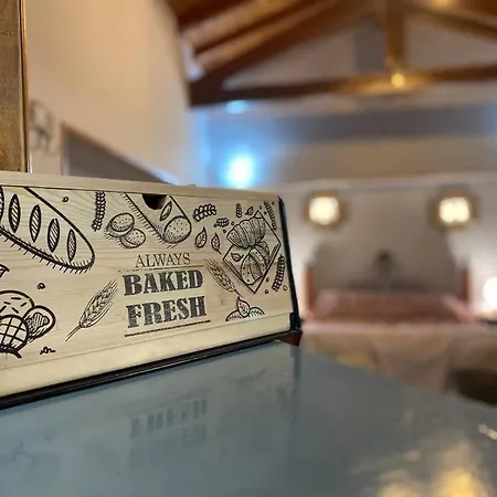 Wooden Interior In Village Krini. Σπίτι διακοπών